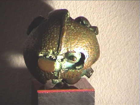 Louis LE SUEUR "Grenade Head", pre-1967 - bronze 3/3 - 21x14x16 cm
