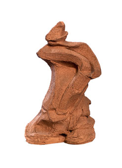 Ben Macala Figure Study, clay, signed  24.5 cm  sold by Russel Kaplan Auctioneers, Johannesburg  June 2015 Lot P121
