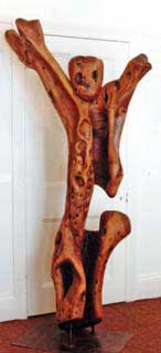 Zoltan BORBEREKI "Freedom", 1983 - wild olive wood - meas. n/a