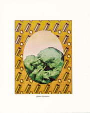 David OWEN "Green dynamic" handscreened print ed. 250