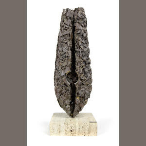Berrell JENSEN "Abstract", undated bronze - 48cm H 