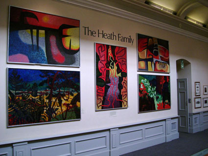 Jack HEATH installation view 2 at Tatham Art Gallery 2009