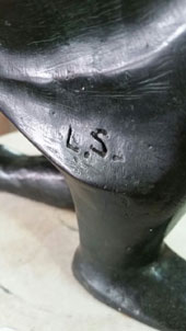 Lily SACHS signed her bronzes with her initials