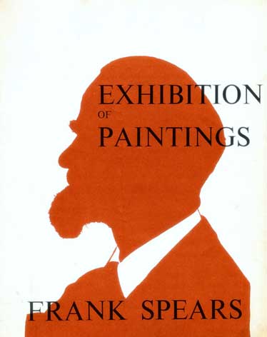 Frank Spears 1962 cover invitation card Adler Fielding Galleries Johannesburg 20th Nov 1962