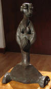 Stanley NKOSI "Praying", 1973 bronze 1/6 55x35.5x17 cm (Coll. Oliewenhuis Art Museum Bloemfontein - PELMAMA Donation)