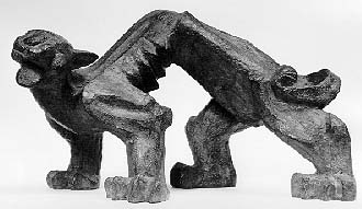 Stanley NKOSI "Beginning of the end", 1972 - terracotta (later cast in bronze)