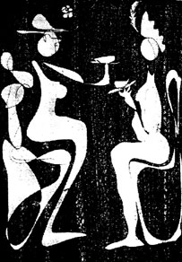 Thelma CHAIT „Tea Party“, 1965